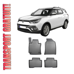Set covorase SSANG YONG XLV Tivoli, din 08.2016 - 09.2019, covorase tavita, caroserie SUV, compatibile cu autoturismul SSANG YONG XLV Tivoli, ARISTAR