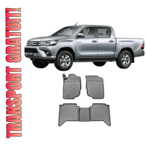 Set covorase TOYOTA HILUX, din 2006 - 08.2016, covorase tavita, caroserie PICK-UP CABINA DUBLA, compatibile cu autoturismul TOYOTA HILUX, ARISTAR