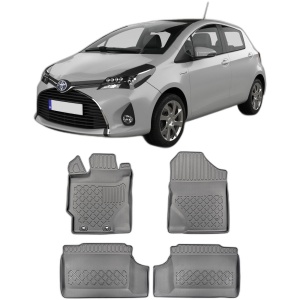 Set covorase TOYOTA YARIS III, din 09.2011 - 08.2020, covorase tavita, caroserie HATCHBACK, compatibile cu autoturismul TOYOTA YARIS III, ARISTAR - Img 2