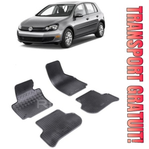 Set covorase Volkswagen Golf VI Plus 2009 - prezent si 4 stickere rotunde Volkswagen