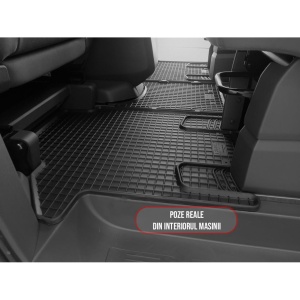 Set covorase Volkswagen T7 Multivan Randul 2 2022-prezent, din cauciuc 100%, compatibile cu autoturismul Volkswagen T7 v5893