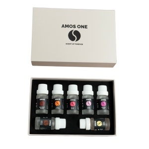 Set Parfumuri Auto AMOS One White, 7 Arome Premium 10ml, Rezerve Difuzor Auto, Persistență Îndelungată - Img 5