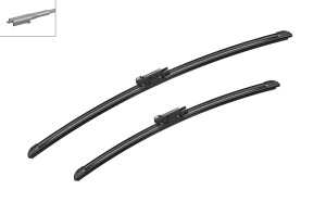 Set stergatoare auto BMW Seria 4 Convertible (G23, G83) din 2020-2024, pentru parbriz auto, 2 bucati, Bosch Aerotwin, din cauciuc siliconat rezistent, 4 Stickere Auto BMW Seria - Img 3