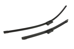 Set stergatoare auto FIAT 500L (351_, 352_) din 2012-2018, pentru parbriz auto, 2 bucati, Bosch Aerotwin, din cauciuc siliconat rezistent, 4 Stickere Auto FIAT - Img 4