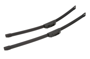 Set stergatoare auto FORD MONDEO II Turnier (BNP) din 1996-2000, pentru parbriz auto, 2 bucati, Bosch Aerotwin Retrofit, din cauciuc siliconat rezistent, 4 Stickere Auto FORD - Img 4