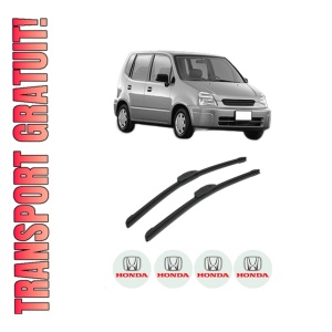 Set stergatoare auto HONDA CAPA (GA) din 1998-2002, pentru parbriz auto, 2 bucati, Bosch Aerotwin Retrofit, din cauciuc siliconat rezistent, 4 Stickere Auto HONDA
