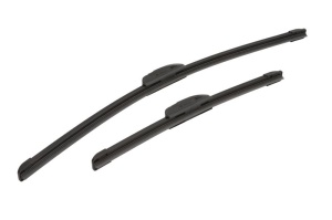 Set stergatoare auto NISSAN JUKE Van (F15) din 2010-2019, pentru parbriz auto, 2 bucati, Bosch Aerotwin Retrofit, din cauciuc siliconat rezistent, 4 Stickere Auto NISSAN - Img 3