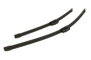 Set stergatoare auto RENAULT DUSTER (HS_) din 2010-2018, pentru parbriz auto, 2 bucati, Bosch Aerotwin, din cauciuc siliconat rezistent, 4 Stickere Auto RENAULT - Img 4