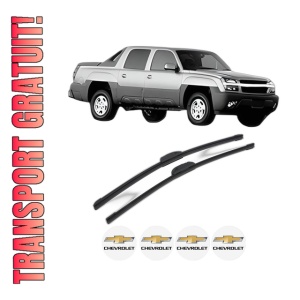 Set stergatoare CHEVROLET AVALANCHE din 2000-2013, pentru parbriz auto, 2 bucati, Bosch Aerotwin Retrofit, din cauciuc siliconat rezistent, 4 Stickere Auto CHEVROLET