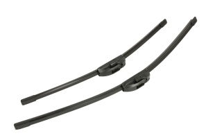 Set stergatoare JAGUAR XJ (X350, X358) din 2003-2009, pentru parbriz auto, 2 bucati, Bosch Aerotwin Retrofit, din cauciuc siliconat rezistent, 4 Stickere Auto JAGUAR v52769