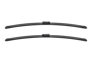 Set stergatoare PEUGEOT RCZ din 2010-2015, pentru parbriz auto, 2 bucati, Bosch Aerotwin, din cauciuc siliconat rezistent, 4 Stickere Auto PEUGEOT v52992