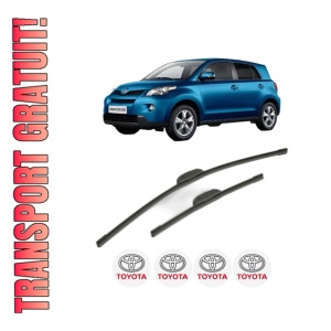 Set stergatoare TOYOTA URBAN CRUISER (_P1_) din 2007-2009, pentru parbriz auto, 2 bucati, Bosch Aerotwin Retrofit, din cauciuc siliconat rezistent, 4 Stickere Auto TOYOTA
