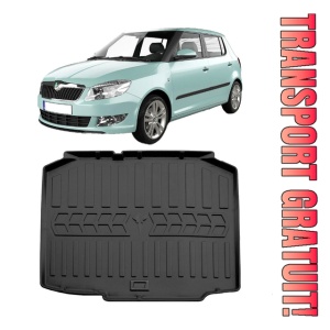 Skoda Fabia II (5J) Hatchback (2007-2014) Tavita cauciuc pentru protectie portbagaj dedicata pentru SKODA Fabia Transport Gratuit