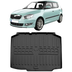 Skoda Fabia II (5J) Hatchback (2007-2014) Tavita cauciuc pentru protectie portbagaj dedicata pentru SKODA Fabia Transport Gratuit accesorii pentru autoturismul tau - masina v24153