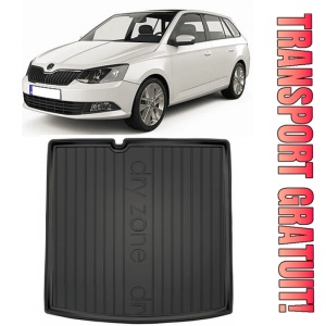 Skoda Fabia III din 11.2014 - Prezent Combi Portbagaj Inferior *3, Tavita Pentru Portbagaj Lux Premium Dedicata,