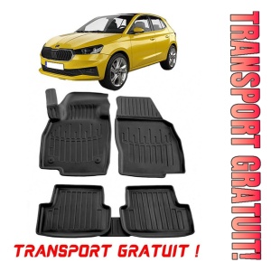 Skoda Fabia IV (2021-2025) Set covorase auto cauciuc G.Modern Line 3D transport gratuit