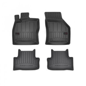 Skoda Karoq, Suv, Din 2017 - Prezent , Set Covorase Auto Tip Tavita Premium 3D, din cauciuc accesorii pentru autoturismul tau - masina v172153