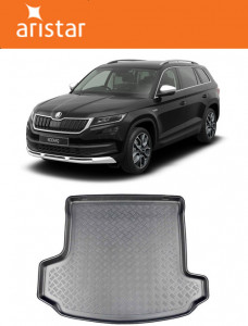 Skoda Kodiaq Suv din 03.2017 - Prezent, Tavita Pentru Portbagaj Lux Premium Dedicata, Rand 3 Culcat *2 accesorii pentru autoturismul tau - masina v193547