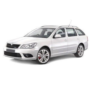 Skoda Octavia II Din 2004 - 04.2013, Combi, Facelift , Set Covorase Auto Tip Tavita Premium 3D, din cauciuc accesorii pentru autoturismul tau - masina v162125