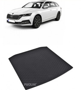 Skoda Octavia IV din 06.2020 - Prezent Combi Portbagaj Inferior *1, Tavita Pentru Portbagaj Lux Premium Dedicata, accesorii pentru autoturismul tau - masina v178537