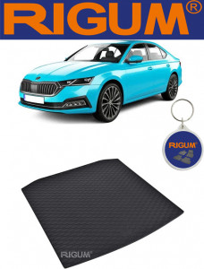 Skoda Octavia IV din 06.2020 - Prezent Sedan Portbagaj Inferior *1, Tavita Pentru Portbagaj Lux Premium Dedicata, accesorii pentru autoturismul tau - masina v178516