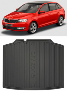 Skoda Rapid Spaceback din 10.2013 - 03.2019 Hatchback Portbagaj Inferior *1, Tavita Pentru Portbagaj Lux Premium Dedicata, accesorii pentru autoturismul tau - masina v181715