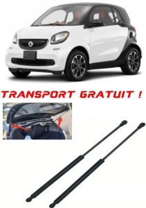 SMART FORTWO Coupe (453) - Set 2 amortizoare pentru portbagaj / haion compatibil cu SMART FORTWO Coupe (453) fabricat 2015 – 2020 accesorii pentru autoturismul tau - masina v27542