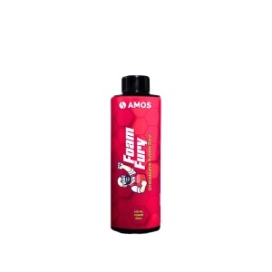 Solutie pre-curatare auto AMOS Foam Fury, degresare intensa, indeparteaza insecte si bitum, diluare 1:10–1:200, cantiate 500 ml