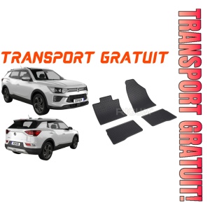 Ssangyong Korando IV, Suv, fabricat din 09.2019 - Prezent, set covorase auto dedicate, din cauciuc 100% Premium