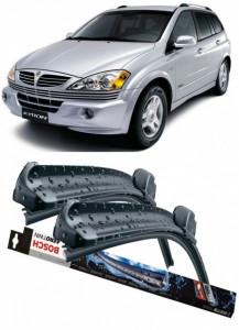 Ssangyong Kyron Set 2 stergatoare parbriz Bosch Bosch Aerotwin compatibile cu Ssangyong Kyron 2005-2014 (55 cm / 47.5 cm) accesorii pentru autoturismul tau - masina v132142