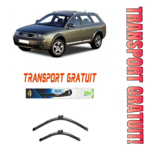 Stergatoare Audi Allroad C5 Set 2 stergatoare parbriz Valeo 600/475mm pentru Audi ALLROAD C5 (4BH) (2000-2005) (55 cm / 55 cm)