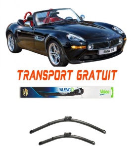 Stergatoare Bmw Z8 Set 2 stergatoare parbriz pentru parbriz pentru BMW Z8 (E52) fabricat in perioada 06.2000 - 06.2003, breloc Hella (52.5 cm / 52.5 cm) accesorii pentru autoturismul tau - masina v16874