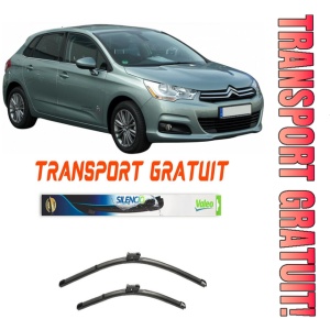 Stergatoare Citroen C4 Set 2 stergatoare parbriz Valeo pentru Citroen C4 2014 (65 cm / 42.5 cm)