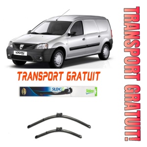 Stergatoare Dacia Logan Express Set 2 stergatoare parbriz Valeo 600/475mm pentru Dacia LOGAN EXPRESS (FS_) (2007-2012) (50 cm / 50 cm)