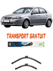Stergatoare Daewoo Lacetti Hatchback Set 2 stergatoare parbriz Valeo 600/475mm pentru Daewoo LACETTI Hatchback (KLAN) (2004) (55 cm / 47.5 cm) accesorii pentru autoturismul tau - masina v7523