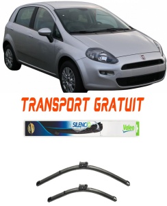 Stergatoare Fiat Punto Set 2 stergatoare parbriz Valeo 600/475mm pentru Fiat PUNTO (199_) (2012) (65 cm / 38 cm) accesorii pentru autoturismul tau - masina v21395