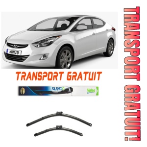 Stergatoare Hyundai Elantra Set 2 stergatoare parbriz Valeo 65 cm/40 cm pentru Hyundai Elantra VI Saloon (Ad, Ada) din 2015 (65 cm / 40 cm)