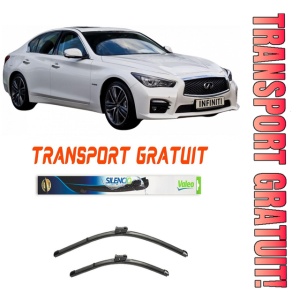 Stergatoare Infiniti Q50 Set 2 stergatoare parbriz Valeo pentru Infiniti Q50 2013 (65 cm / 40 cm)