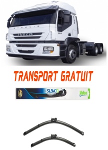 Stergatoare IVeco Stralis Set 2 stergatoare parbriz Valeo 65 cm/65 cm pentru IVeco Stralis II din 2012 (65 cm / 65 cm) accesorii pentru autoturismul tau - masina v16517