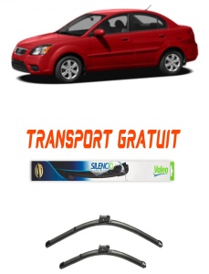 Stergatoare Kia Rio II Set 2 stergatoare parbriz Valeo 600/475mm pentru Kia RIO II (JB) (2005-2011) (55 cm / 40 cm) accesorii pentru autoturismul tau - masina v8693