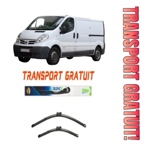 Stergatoare Nissan Primastar Set 2 stergatoare parbriz Valeo 60 cm/53 cm pentru Nissan Primastar Van (X83) din 2002 (60 cm / 53 cm)