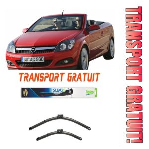 Stergatoare Opel Astra H Twintop Set 2 stergatoare parbriz Valeo 600/475mm pentru Opel ASTRA H TwinTop (A04) (2005-2010) (55 cm / 45 cm)