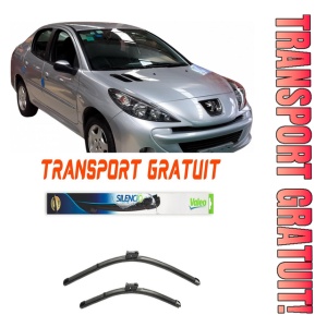 Stergatoare Peugeot 207 Set 2 stergatoare parbriz Valeo 600/475mm pentru Peugeot 207 (WA_, WC_) (2006-2015) (65 cm / 42.5 cm)