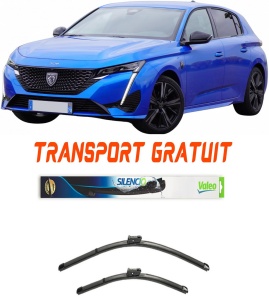 Stergatoare Peugeot 308 III Set 2 stergatoare parbriz Valeo 600/475mm pentru Peugeot 308 III (FB_, FH_, FP_, F3_, FM_) (2021) (60 cm / 40 cm) accesorii pentru autoturismul tau - masina v12895