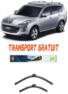 Stergatoare Peugeot 4007 Set 2 stergatoare parbriz Valeo pentru Peugeot 4007 2007-2013 (60 cm / 53 cm) accesorii pentru autoturismul tau - masina v17774