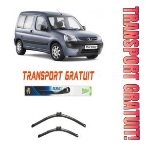 Stergatoare Peugeot Partner Set 2 stergatoare parbriz Valeo 65 cm /40 cm pentru Peugeot Partner Origin Mpv (G_) din 2008-2013 (65 cm / 40 cm)