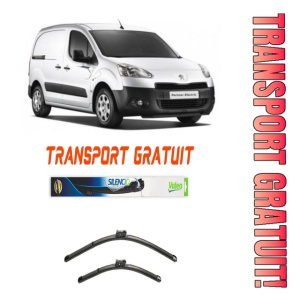 Stergatoare Peugeot Partner Tepee Set 2 stergatoare parbriz Valeo 65 cm /40 cm pentru Peugeot Partner Tepee din 2008-2018 (65 cm / 40 cm)