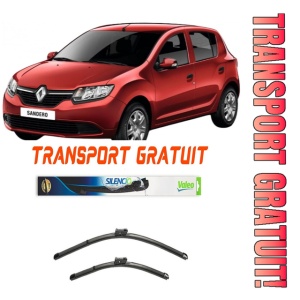 Stergatoare Renault Sandero Set 2 stergatoare parbriz Valeo 600/475mm pentru Renault SANDERO/STEPWAY I (BS_) (2012) (50 cm / 50 cm)