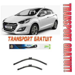 Stergatoare Set 2 stergatoare parbriz Valeo 600/475mm pentru Hyundai i30 Hatchback Van (GDE) (2015) Valeo