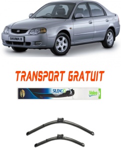 Stergatoare Set 2 stergatoare parbriz Valeo 600/475mm pentru Kia SHUMA II Saloon (FB) (2001-2004) Valeo accesorii pentru autoturismul tau - masina v14129